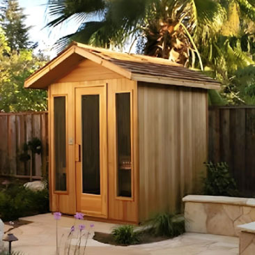 finlandia outdoor sauna